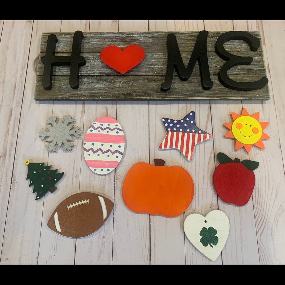 Interchangeable “Home” Sign - Picture 2 of 4